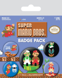 Super Mario Bros. Pin-Back