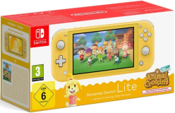 Nintendo Switch Lite Yellow + ACNH bundle