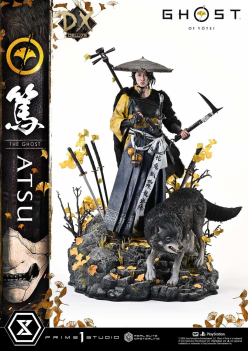 Ghost of Yotei Real Elite Masterline Statua 1/4 Atsu Deluxe Version 59 cm