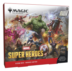 Magic the Gathering Marvel Super Heroes Scene Box Display