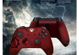 Bezprzewodowy kontroler do konsoli Xbox One Crimson Omen Gears of War