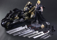 Final Fantasy VII Advent Children Play Arts Kai Figurka Cloud Strife and Fenrir 28 cm