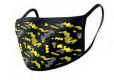 Batman maseczka ochronna 2-pak Camo Yellow