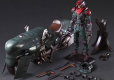 Final Fantasy VII Remake Play Arts Kai Shinra Elite Security Officer & Bike