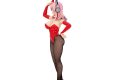 Super Sonico BiCute Bunnies PVC Statue Super Sonico Red Ver. 28 cm
