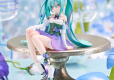 Hatsune Miku Noodle Stopper PVC Statue Miku Flower Fairy Morning Glory 14 cm