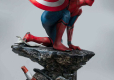 Captain America Civil War 1/4 Statue Spider-Man Captain America Regular Version 40 cm