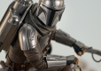 Star Wars: The Mandalorian Premier Collection 1/7 Din Djarin on Speeder Bike 23 cm