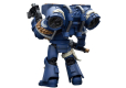 Warhammer 40k Action Figure 1/18 Ultramarines Vanguard Veteran with Chainsword and Bolt Pistol 12 cm