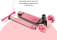 YVOLUTION GLIDER KIWI - PINK