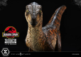 Jurassic Park Prime Collectibles Statue 1/10 Velociraptor Closed Mouth 19 cm