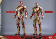 Iron Man 3 Movie Masterpiece Diecast Action Figure 1/6 Iron Man Mark XLII (2.0) Deluxe 32 cm