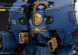 Warhammer The Horus Heresy Action Figure 1/18 Ultramarines Leviathan Dreadnought with Cyclonic Melta Lance And Siege Claws 29 cm