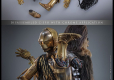 Star Wars Episode V Movie Masterpiece Action Figure 1/6 Chewbacca with Disassembled C-3PO 36 cm