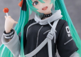 Hatsune Miku Wonderland PVC Statue Fashion Punk Ver. 18 cm