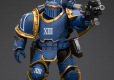 Warhammer The Horus Heresy Action Figure 1/18 Ultramarines Legion MKIII Tactical Support Squad Legionary with Heavy Bolter 20 cm