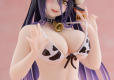 Overlord PVC Statue Desktop Cute Figure Albedo Cow-Print Swimsuit Ver. 15 cm