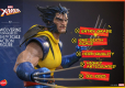 Marvel X-Men Action Figure 1/6 Wolverine (Unmasked) 28 cm