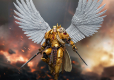 Warhammer The Horus Heresy Action Figure 1/18 Blood Angels Sanguinius Primarch of the IXth Legion 19 cm