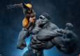 Marvel Statue Grey Hulk vs Wolverine 58 cm