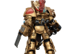 Warhammer The Horus Heresy Action Figure 1/18 Legio Custodes Aquilon Terminator Squad Aquilon with Infernus Firepike 14 cm
