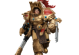 Warhammer The Horus Heresy Action Figure 1/18 Legio Custodes Aquilon Terminator Squad Aquilon with Infernus Firepike 14 cm