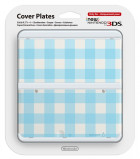 New 3DS Cover Plate Blue Mix N3DS