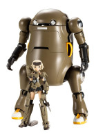 Zestaw Modelarski Frame Arms Girl Handscale Girl Gourai with MechatroWeGo Brown 13 cm Hobby