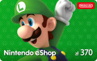 Kod doładowujący Nintendo eShop Card 370 Klucze