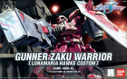 HG 1/144 GUNNER ZAKU WARRIOR (LUNAMARIA HAWKE C.) Hobby