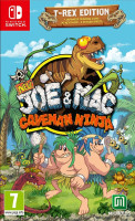 New Joe & Mac Caveman Ninja T-Rex Edition NS
