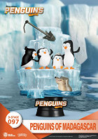 Penguins of Madagascar D-Stage PVC Diorama Skipper, Kowalski, Private & Rico 14 cm Hobby