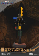 Spider-Man: No Way Home D-Stage PVC Diorama Spider-Man Black and Gold Suit Closed Box Version 25 cm Hobby