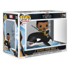 Black Panther: Wakanda Forever POP! Rides Super Deluxe Vinyl Figure Namor with Orca 15 cm nr.116 Hobby