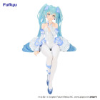 Hatsune Miku Noodle Stopper PVC Statue Miku Flower Fairy Nemophila 15 cm Hobby