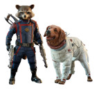 Guardians of the Galaxy Vol. 3 Movie Masterpiece Action Figuren 1/6 Rocket & Cosmo 16 cm Hobby