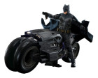 The Flash Movie Masterpiece Action Figure wih Vehicle 1/6 Batman & Batcycle Set 30 cm Hobby