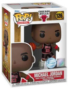 NBA Legends POP! Bulls- Michael Jordan w/Jordans (Blk Pinstripe Jersey) 9 cm nr 126 Hobby