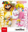 Zestaw Amiibo Cat Mario & Cat Peach, Nintendo 3DS