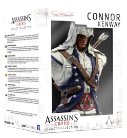 Assassins Creed Legacy Collection Connor Kenway Bust Ubisoft Pure Arts 19cm popular PVC