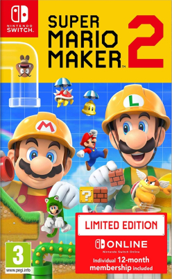 Super Mario Maker 2 + NSO Limited Edition