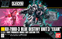 HGUC 1/144 RX-79BD-3 BLUE DESTINY UNIT 3 "EXAM"