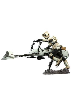 Star Wars The Mandalorian Action Figure 1/6 Scout Trooper & Speeder Bike 30 cm