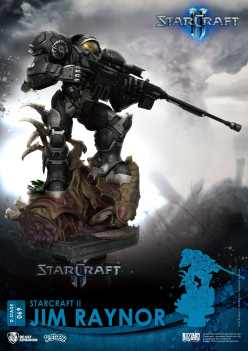 StarCraft II D-Stage Diorama PVC Jim Raynor 18 cm