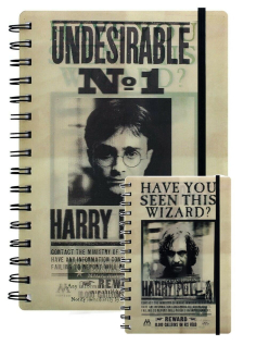 Harry Potter Sirius and Harry Notes A5 z okładką 3D