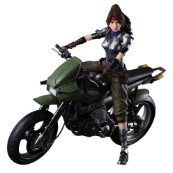 Final Fantasy VII Remake Play Arts Kai Jessie & Bike