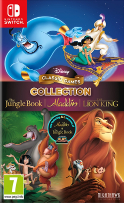 3 gry Disneya Jungle Book Aladdin and the Lion King