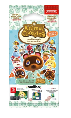 Zestaw 3 kart do Animal Crossing Happy Home Designer Series 5
