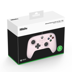 8BitDo Ultimate Xbox Pad Pink przewodowy