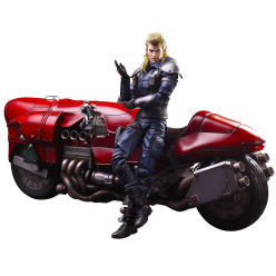 Final Fantasy VII Remake Play Arts Kai Roche & Bike